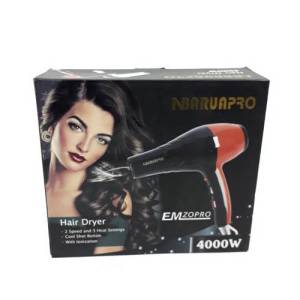 Nbaruapro 4000W Saç Kurutma Makinesi 2 Hız Kademesi 3 ısı Kademel