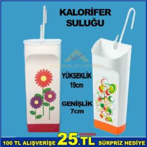 çiçek desenli dekoratif hava nemlendirici kalorifer suluğu