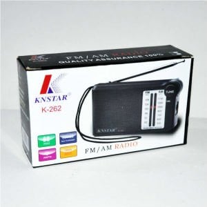 Manuel Kanal Aramalı FM Radyo - Mini Cep Radyosu - KNSTAR K-262