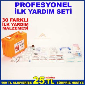 Tüm işletme ve işyerleri için ilkyardım seti özel çanta duvar askılı profesyonel işyeri ecza dolabı