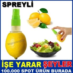 FISFIS SPREYLİ  LİMON ve MANDALİNA SIKACAĞI