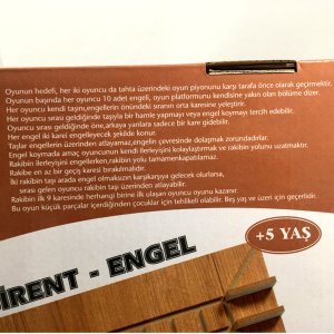 Ahşap Labirent Engel Strateji ve Zeka Oyunu Koridor (Quoridor) Oyunu