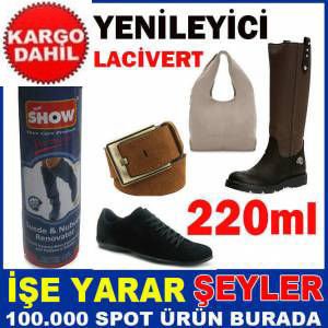 LACİVERT SÜET-NUBUK DERİ EŞYA YENİLEYİCİ SPREY