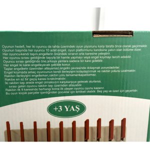 Plastik Labirent Engel Strateji ve Zeka Oyunu Koridor (Quoridor) Oyunu