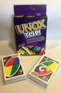 Uno Tlip Kart Oyunu Unox Tlıp Oyun Kartları Çift Yönlü Uno Oyun Kartları