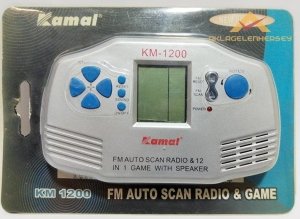 AUTOSCAN FM RADYOLU ÇOK OYUNLU EL TETRİSİ