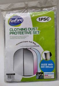 FenFang Gamboç elbise saklama kılıfı, koruyucu 60x90 cm D-raf
