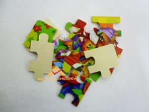 ÇOCUKLAR İÇİN EĞİTİCİ 4 FARKLI RESİMLİ PUZZLE