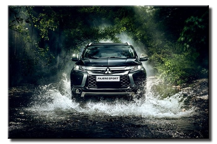 NEHRİ YARAN JEEP 6 değişen ölçü ORİJİNAL KANVAS TABLO