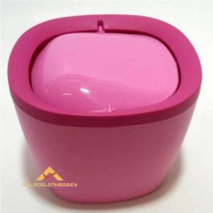 Klik Kapaklı Çop Kutusu Tezgah Üstü Çok Amaçlı Renkli Yemek Artıkları İçin Mini Çöp Kovası