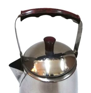 Kulplu Kamp Tipi Paslanmaz Çelik Demlik Katlanabilir Elyakmaz Sap