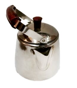 Kulplu Kamp Tipi Paslanmaz Çelik Demlik Katlanabilir Elyakmaz Sap