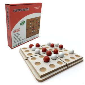 Pentastrateji Zeka İle Strateji Oyunu Pentago Oyunu 3+ Yaş