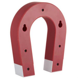 AT NALI MIKTANIS ŞEKLİNDE VİDALI MANYETİK ANAHTAR TUTUCU