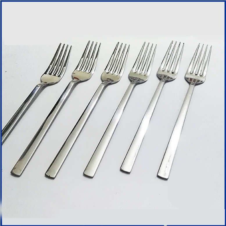 6 Adet Sarmaşık Model Paslanmaz Çelik Rostfrei Yemek Çatalı Seti