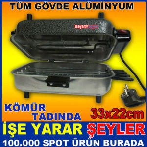 ALÜMİNYUM GÖVDE KAPAKLI ELEKTRİKLİ IZGARA BRESİS