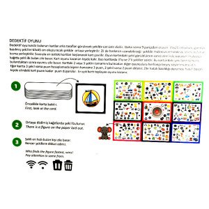 Pro Dedektif Oyunu Görsel Zeka Refleks Odaklanma Oyunu - Şekli İlk Bulan Kazanır