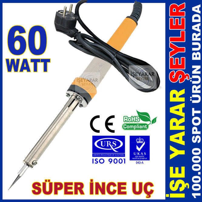 PROFESYONEL KALEM HAVYA LEHİM MAKİNESİ 60 WATT