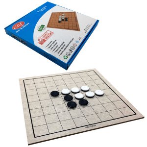 Ahşap Reversi Oyunu Zeka Strateji ve Mantık Oyunu Othello +3Yaş