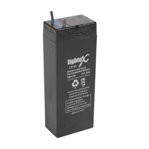 Lightex Lt-42 4v 1.2ah Bakımsız Işıldak Aküsü