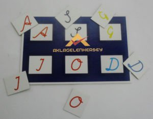 ALFABE 114 PRÇ BÜYÜK KÜÇÜK HARFLİ TOMBALA OYUNU