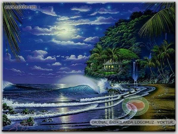 100x70cm ÇERÇEVELİ CANVAS TABLO FANTASY C01 1314