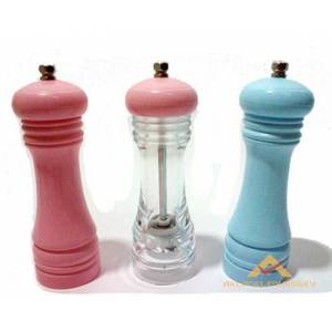 Gurme Metal Diş Çevirmeli Karabiber Değirmen Set