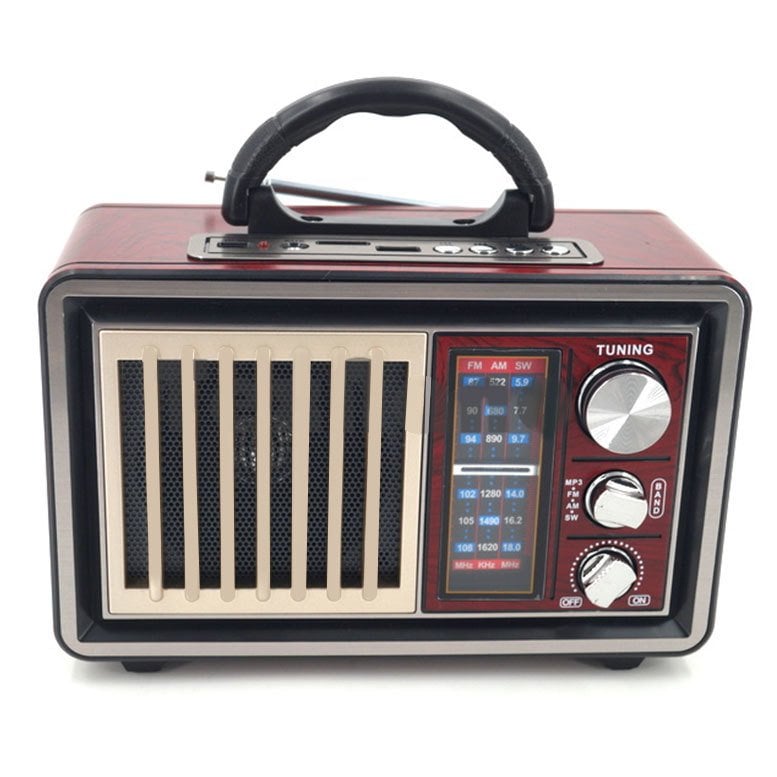 Meier M-153U Usb ve Aux Jack Girişli Işıldak Led Lambalı Mükemmel 3 Band Multimedya Radyo Çalar