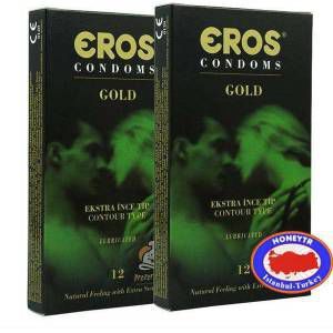 EROS GOLD KONDOM EKSTRA İNCE 12li PREZERVATİF