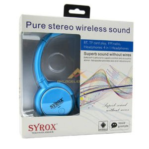 SYROX RADYOLU-HAFIZA KARTI GİRİŞLİ-BLUETOOTH KULAKLIK(TELEFON BİLGİSAYAR)-KABLOSUZ AUX GİRİŞLİ