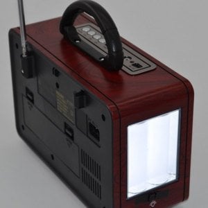 Meier M-153U Usb ve Aux Jack Girişli Işıldak Led Lambalı Mükemmel 3 Band Multimedya Radyo Çalar