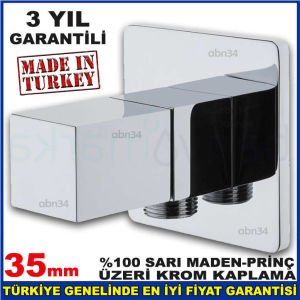 Modern tasarım kare taharet musluğu,90° 1/2