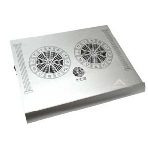 İNCA INC-354BX ALÜMİNYUM PANEL SÜPER SESSİZ CİFT FANLI 7''-17'' NOTEBOOKLAR İÇİN NOTEBOOK SOĞUTUCU