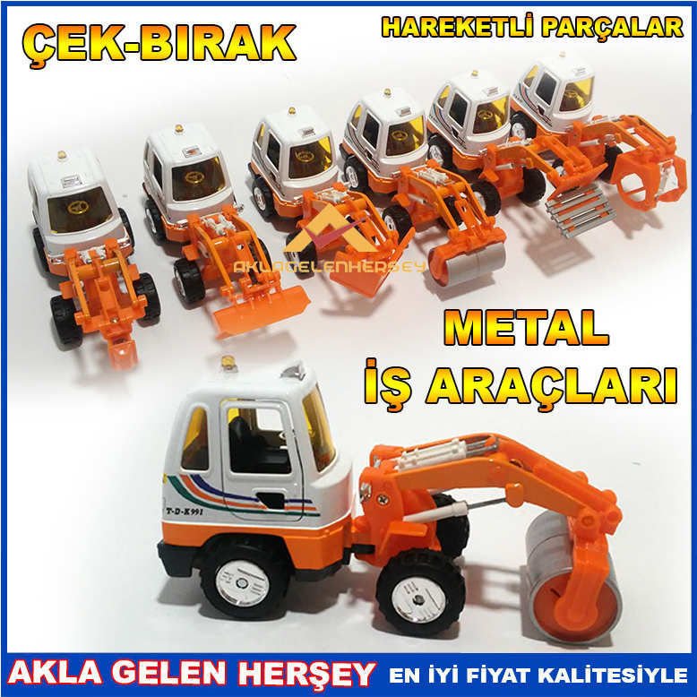 METAL ÇEK BIRAK HAREKETLİ PARÇALAR İŞ MAKİNALARI