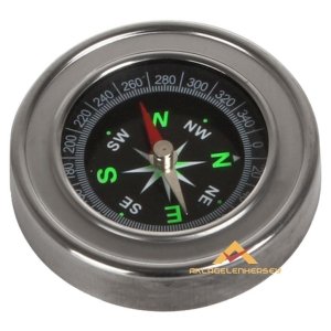 60mm PASLANMAZ ÇELİK SAĞLAM ve DAYANIKLI PUSULA