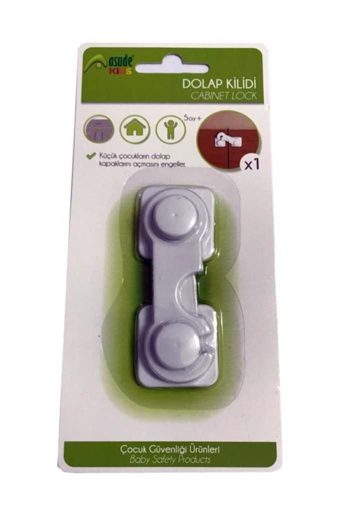 Bebekler İçin Dolap Kapaklarını Açmasını Engelleyen Dolap Kilidi