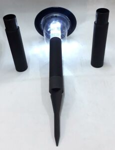 16cm 3 Uzatma 11cm Saplama Yeri Olan Kaliteli Solar Bahçe Lambası Saplamalı Ayarlanabilir Boy Lamba