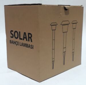 16cm 3 Uzatma 11cm Saplama Yeri Olan Kaliteli Solar Bahçe Lambası Saplamalı Ayarlanabilir Boy Lamba