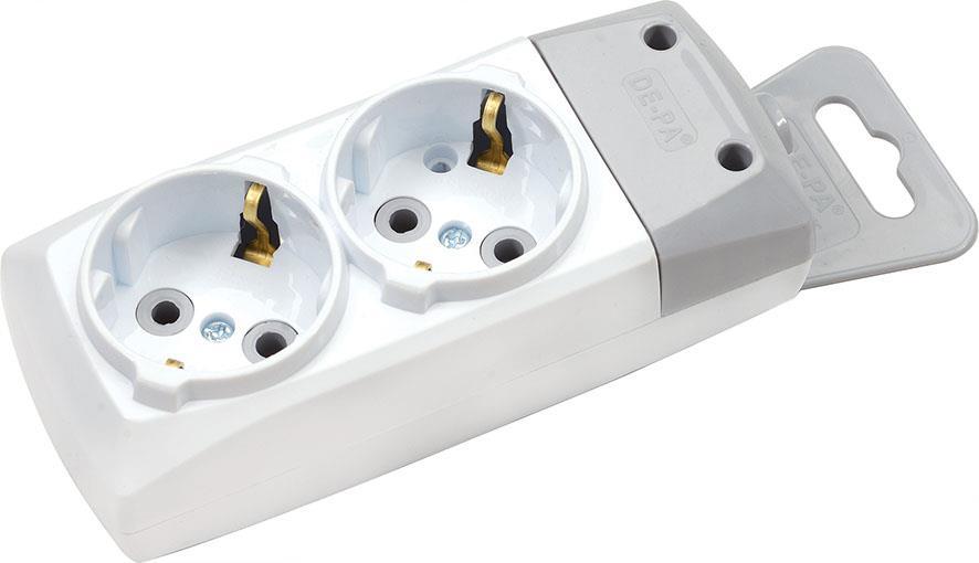 De-Pa Tse Belgeli 2li Grup Priz Topraklı Klemensli Pratik