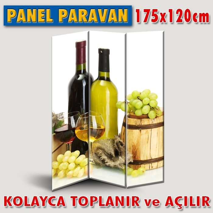 GÖRSELLİ KATLANIR PANEL BÖLME SİSTEMİ - ÜZÜM & ŞARAP 10
