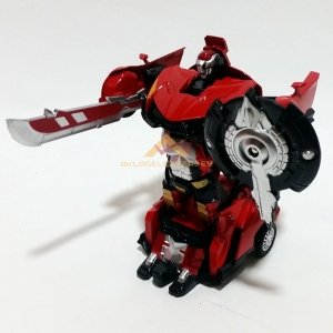 ROBOTA DÖNÜŞEBİLEN DIE-CAST METAL ÇEK BIRAK OYUNCAK MODEL ARABA