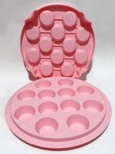 2 Katlı 24 Gözlü 34x34x15 Ebatında Kapaklı Klipsli Pankek Fanusu Kaliteli Plastikten Üretilmiştir