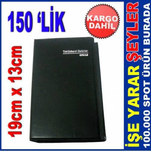 150 Kartvizit Alan Deri Kartvizit Albümü,Cep Tipi Kartvizitlik