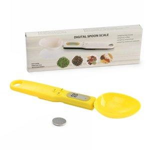 Dijital Hassas Kaşık Terazisi 500/0.1gr Mutfak Tartısı Elektronik Kaşık Terazi