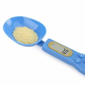 Dijital Hassas Kaşık Terazisi 500/0.1gr Mutfak Tartısı Elektronik Kaşık Terazi