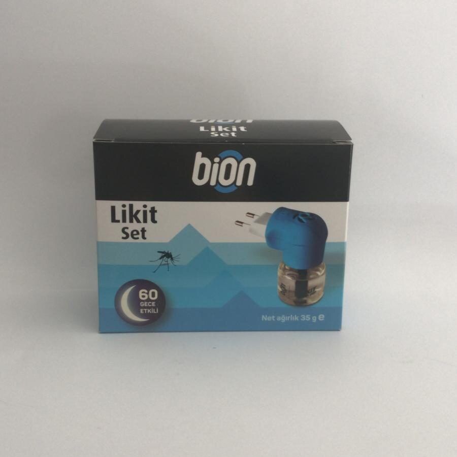 Bion Likit Set 60 Gece Sivrisineklere Karşı Sinek Kovucu 35g