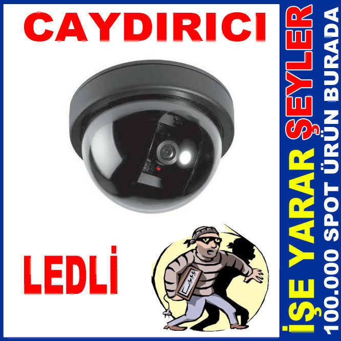 SAHTE GÜVENLİK KAMERASI CAYDIRICI DOME KAMERA