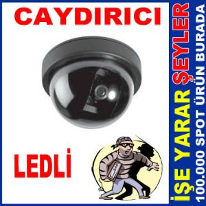 SAHTE GÜVENLİK KAMERASI CAYDIRICI DOME KAMERA