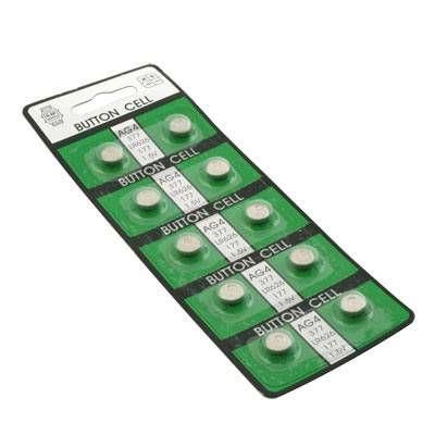10adet AG4 LR626 377 SR626 177 ALKALİN DÜĞME PİL