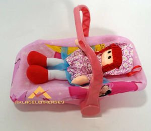 BEBEKLİ OYUNCAK ANA KUCAĞI BEBEK TAŞIMA PUSETİ